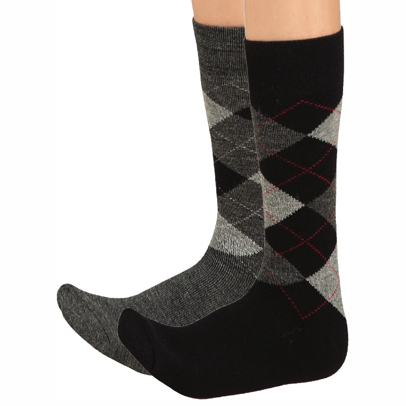 Bodycare Mens Calf Length Socks Pack Of 2
