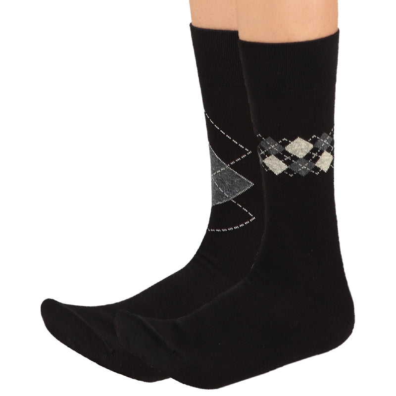 Bodycare Mens Calf Length Solid Socks Pack Of 2