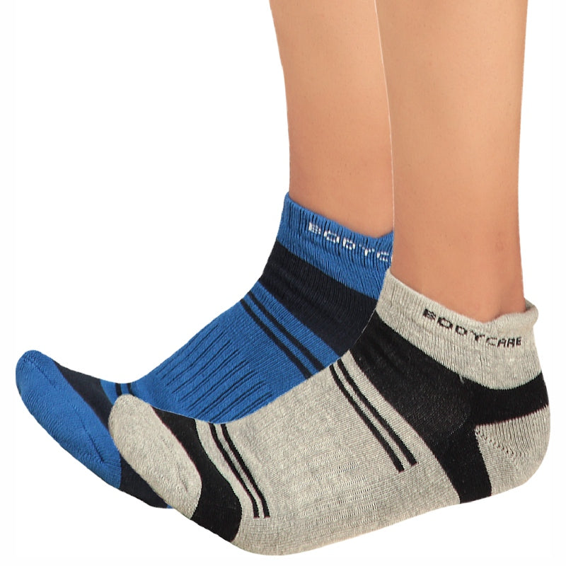 Bodycare Mens Ankle Length Solid Socks Pack Of 2