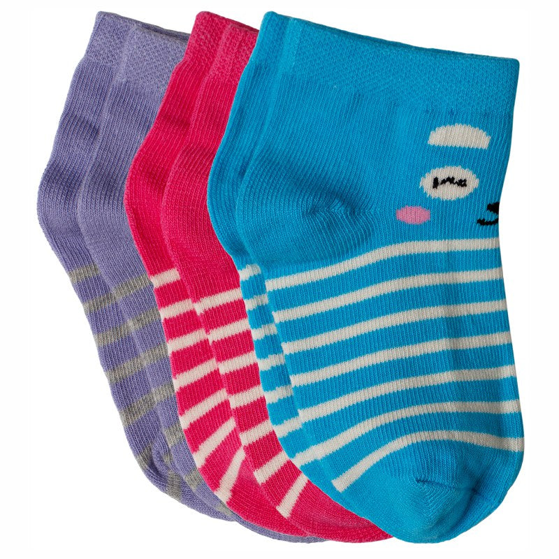 Bodycare Girls Socks Pack Of 3