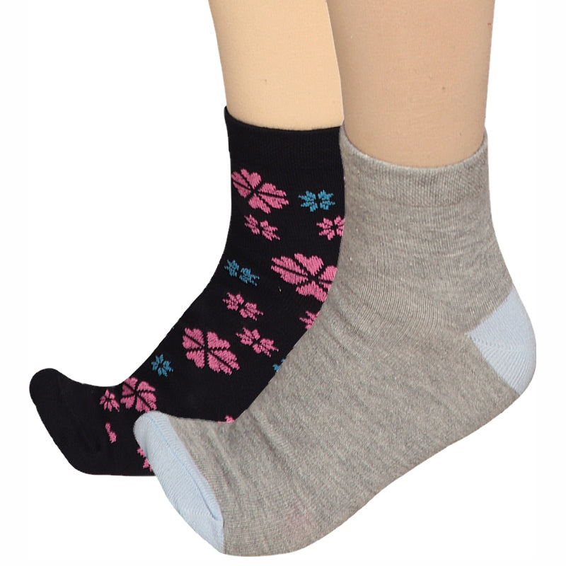 Bodycare Womens Mid Calf Socks Pack Of 2