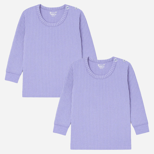 Unisex Antibacterial Thermal Top Round Neck Full Sleeves Pack of 2 - Bodycare