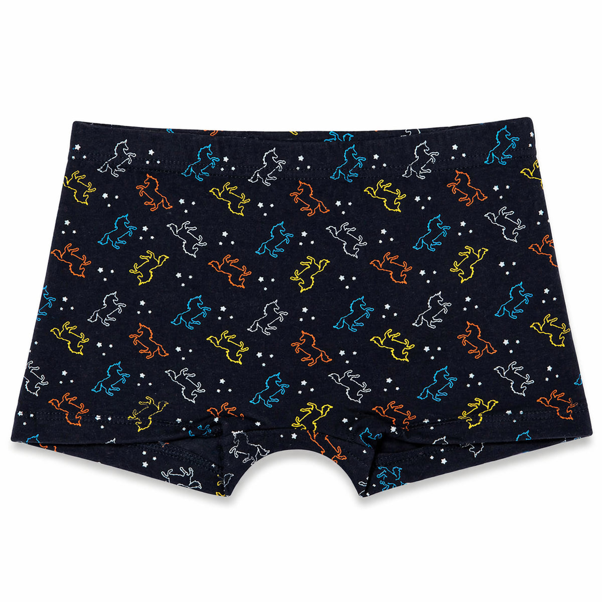 Girls Cotton Spandex Boyshorts Inner Elastic Stretch Pack of 3 - Bodycare