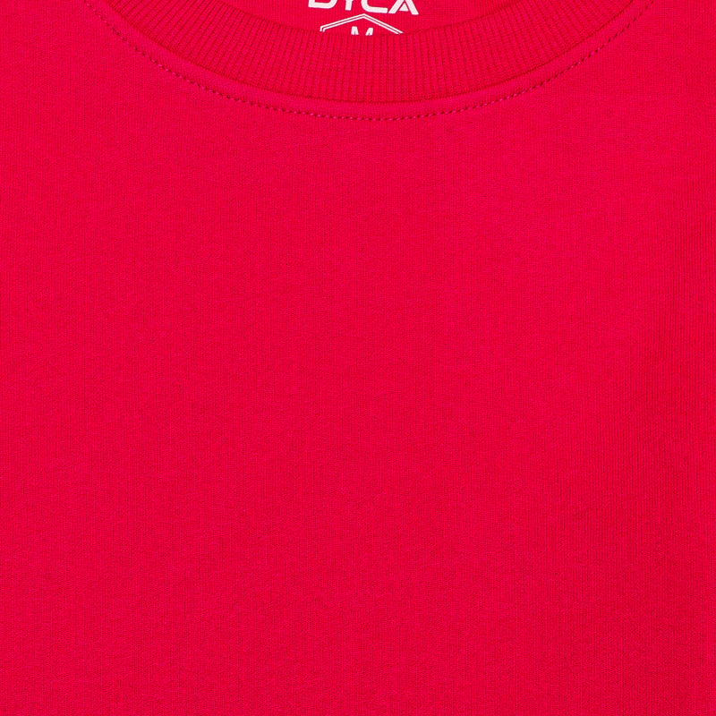 DYCA by Bodycare Women's Sweatshirt with Premium Fleece Fabric Round Neck Full Sleeves -Fuchsia