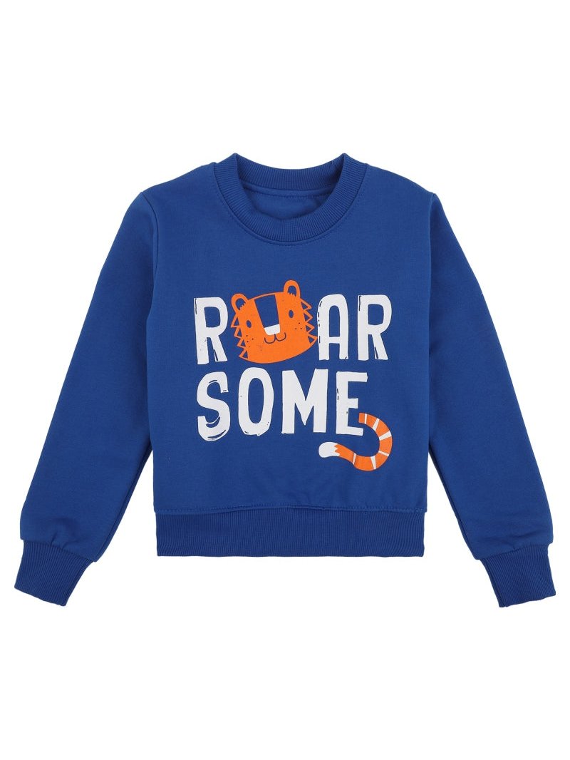 DYCA Boys Fleece Sweat Shirt Round Neck Full Sleeves