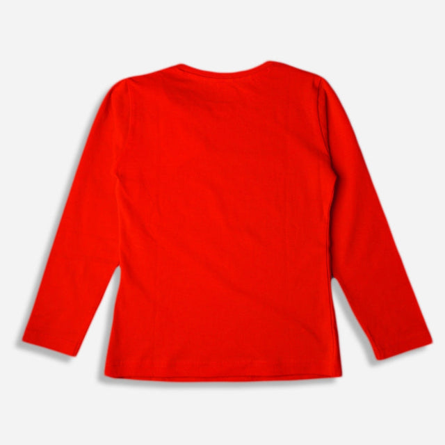 Girls 100% Cotton T-Shirt Round Neck Full Sleeves - Bodycare