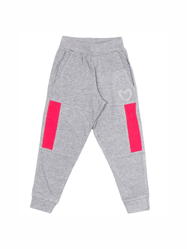 Girls 100% Cotton Track Pant Side Pockets - Bodycare