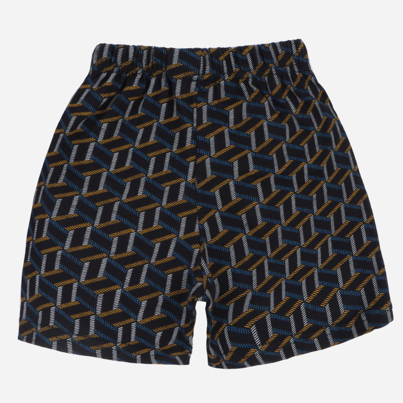 DYCA Boys Cotton Printed Shorts Pack Of 6