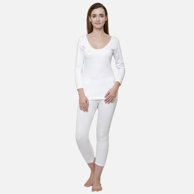 Women Thermal Top Round Neck Full Sleeves - Bodycare