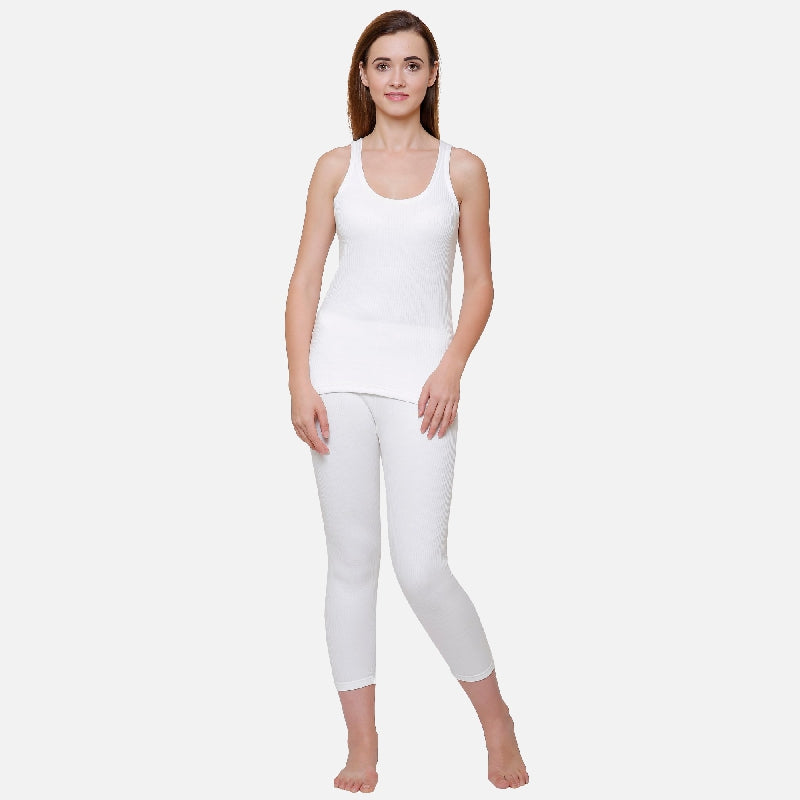Women Thermal Top Round Neck Sleeveless - Bodycare
