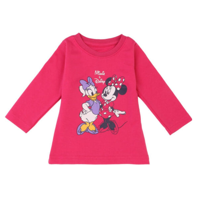 Baby Girls Minnie & Friends Sweatshirt Round Neck Full Sleeves - Bodycare