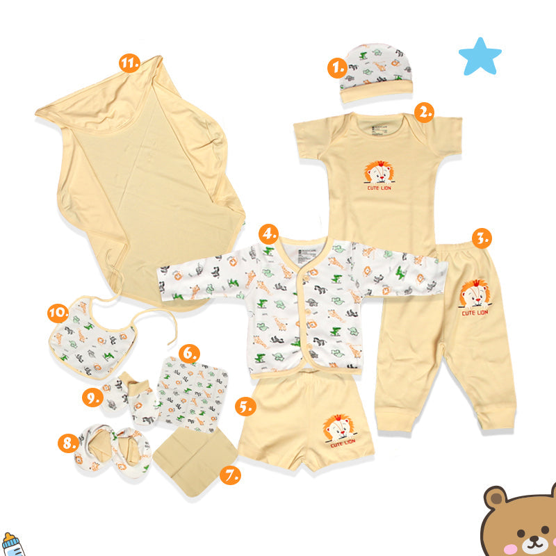 Unisex Baby Gift Set Pack of 11 - Bodycare