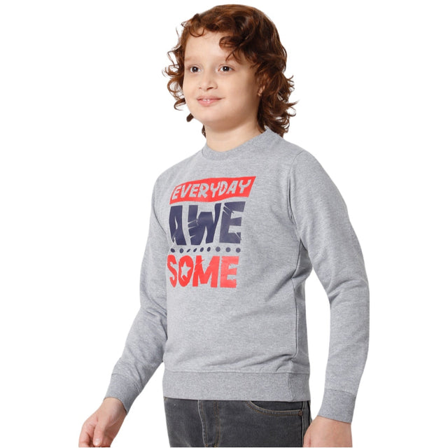 Boys Sweatshirt Round Neck Full Sleeves Pack of 1 - Bodycare