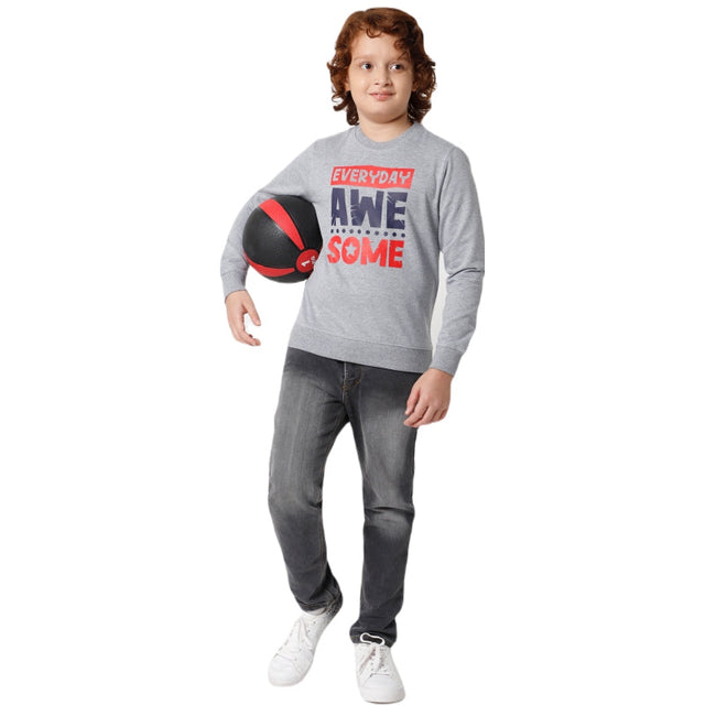 Boys Sweatshirt Round Neck Full Sleeves Pack of 1 - Bodycare