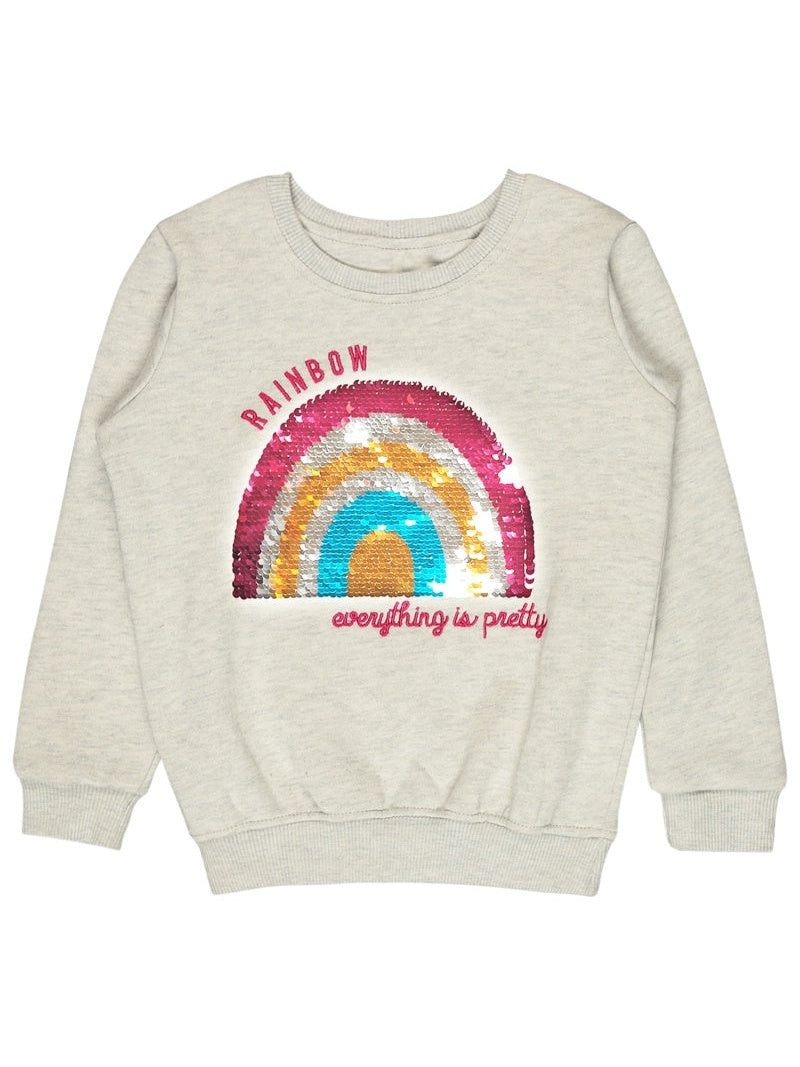 Bodycare Girls Fleece Round Neck Full Sleeves Sweat Shirt