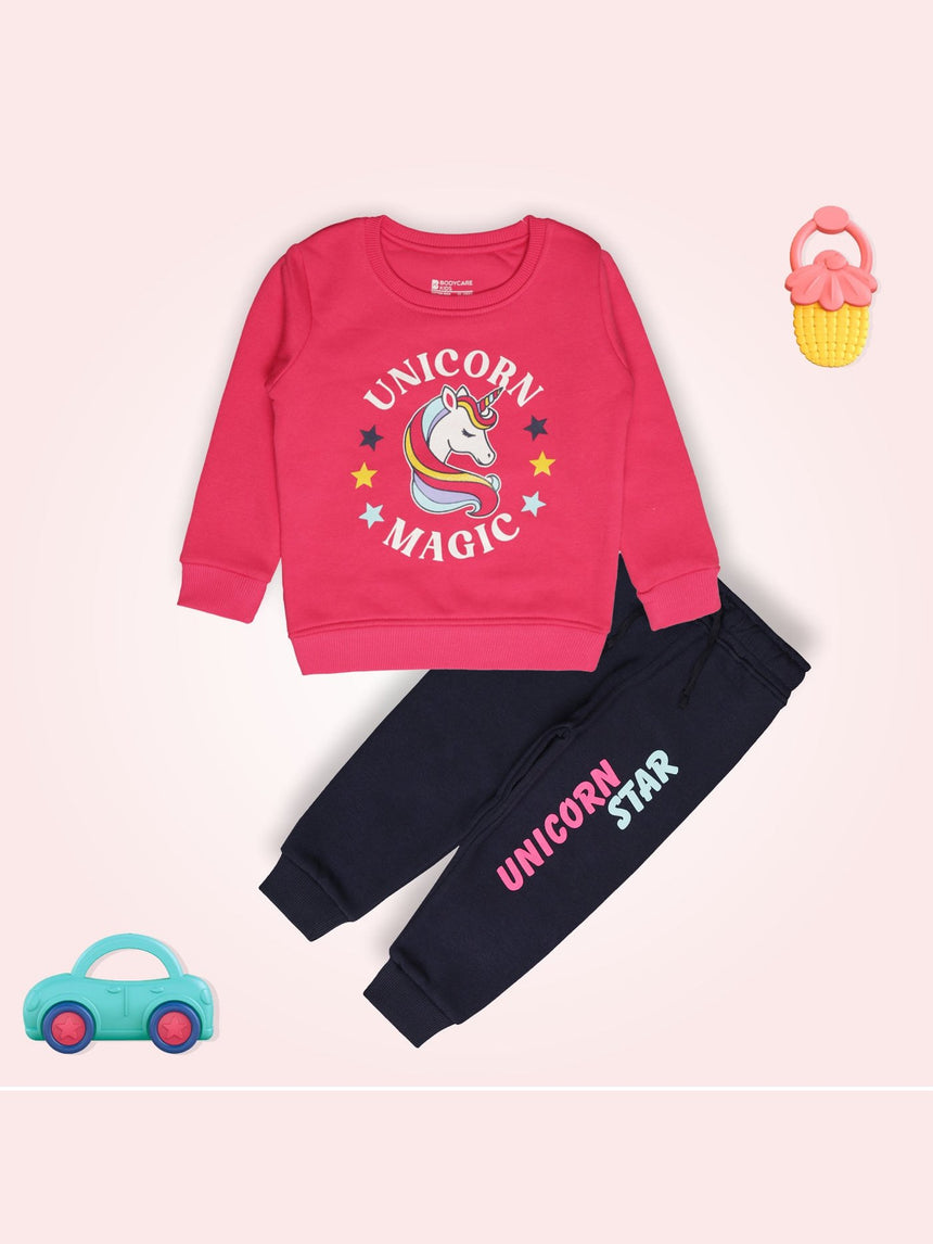 BODYCARE Girls Top & Bottom Set