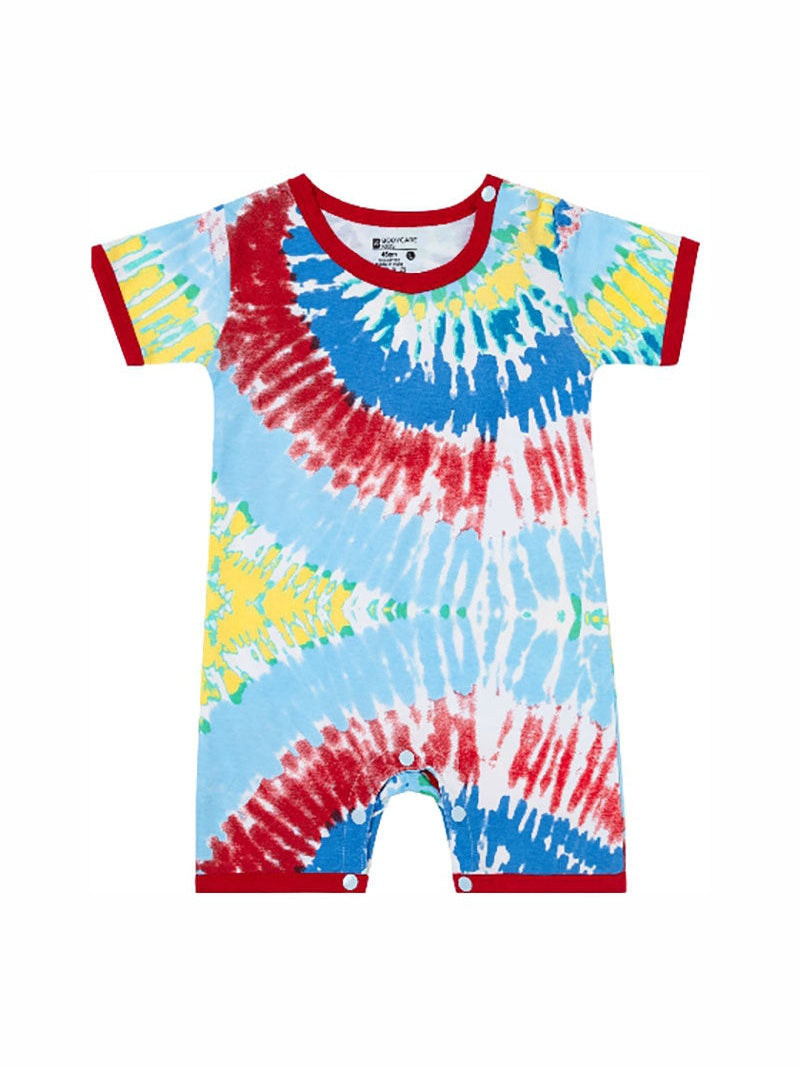 Bodycare Boys Round Neck Half Sleeves Solid Romper