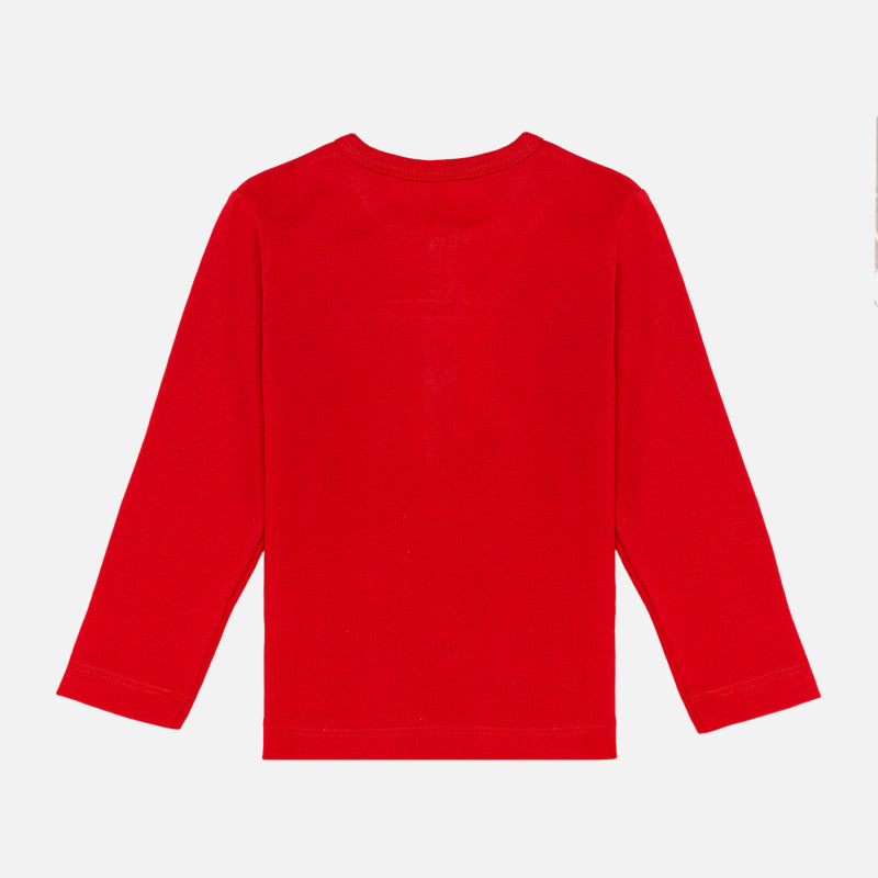 Boys T-Shirt Henley Neck Full Sleeves - Bodycare
