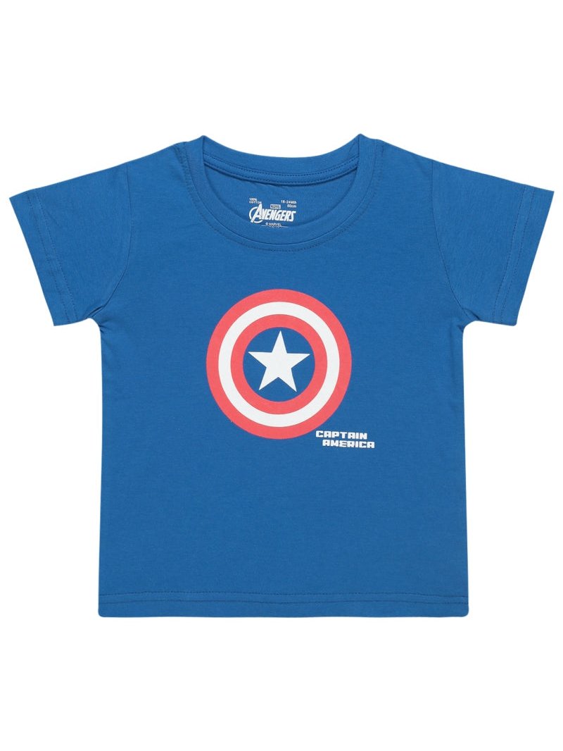 Bodycare Boys Avengers Printed Round Neck Half Sleeves Tshirt