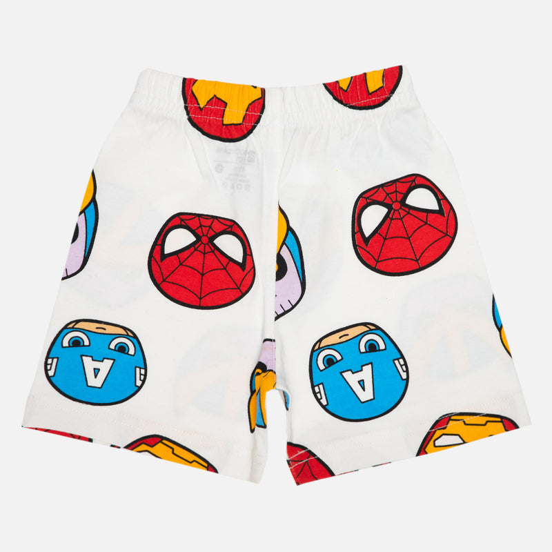Bodycare Avengers Boys Set - White