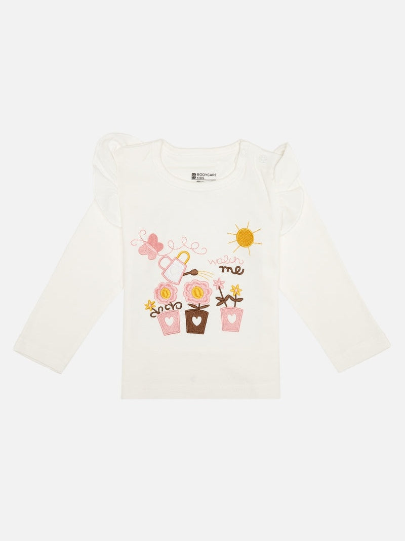 Baby Girls Interlock T-Shirt - Bodycare