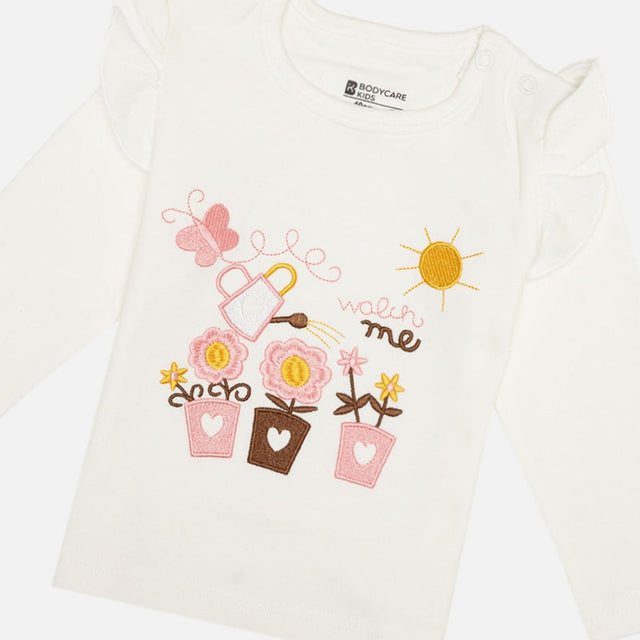 Baby Girls Interlock T-Shirt - Bodycare