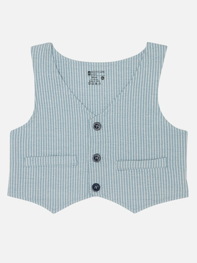 Baby Boys Jacket Round Neck Sleeveless - Bodycare