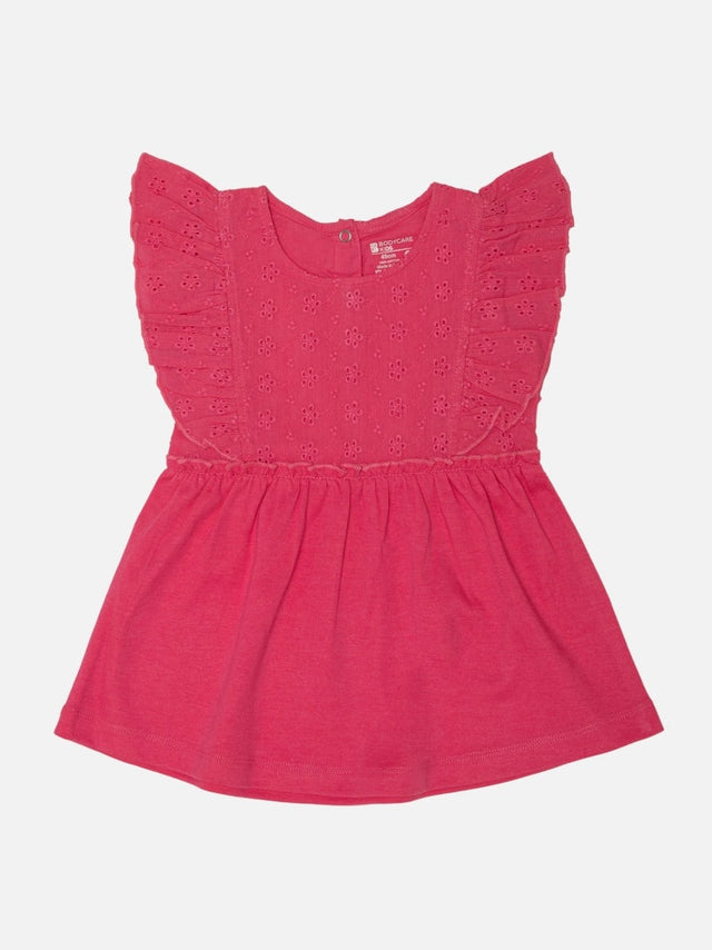 Baby Girls Frock Round Neck Sleeveless - Bodycare