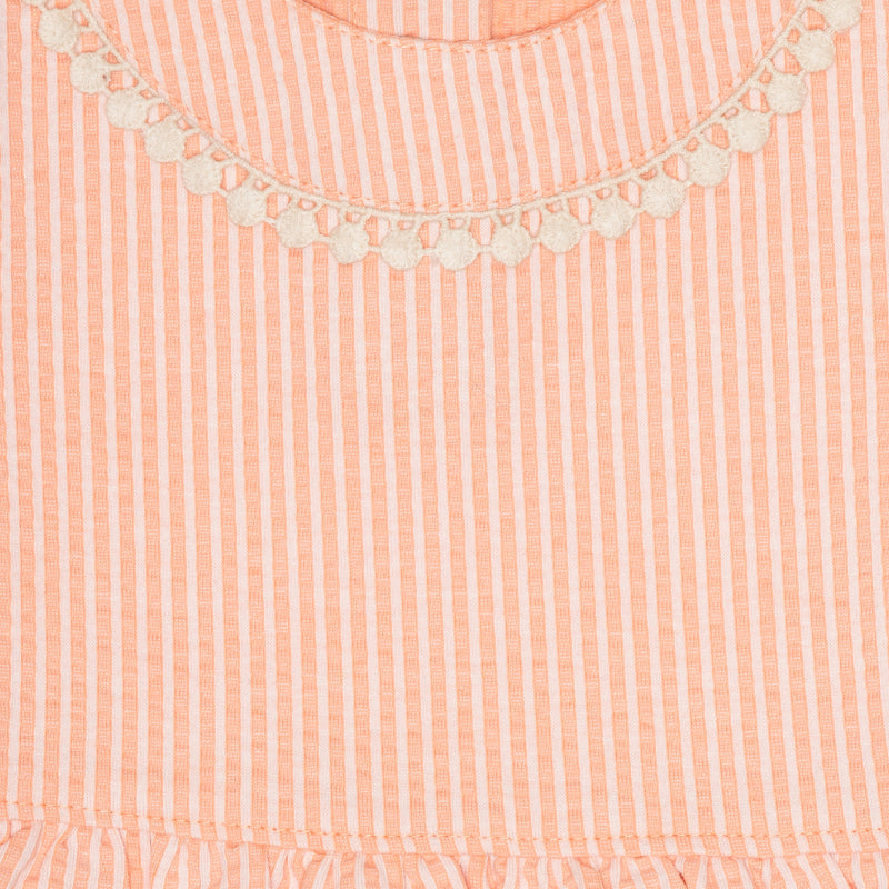Bodycare Girls Frock - Peach