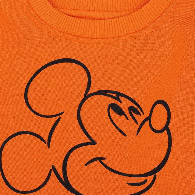 Baby Boys Mickey & Friends T-Shirt Round Neck Full Sleeves - Bodycare