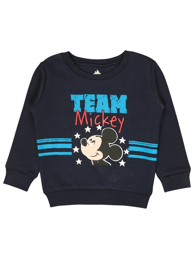 Bodycare Boys Fleece Mickey & Friends Printed Sweat Shirt