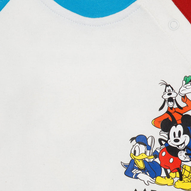 Baby Boys Mickey & Friends Interlock T-Shirt - Bodycare
