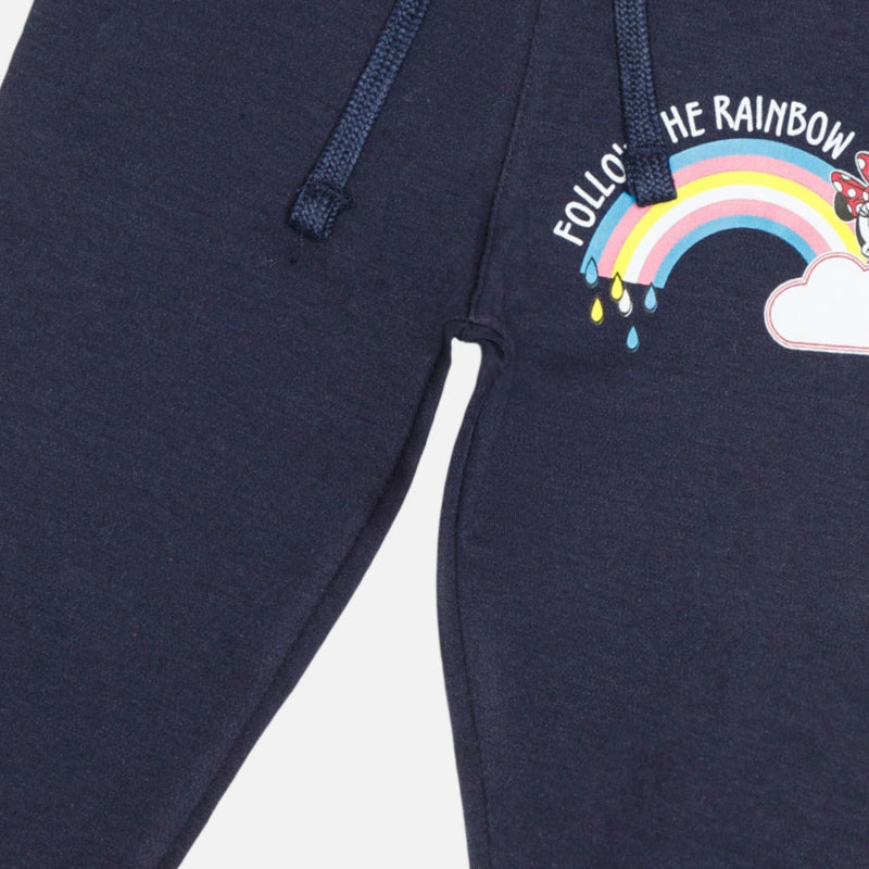Bodycare Minnie & Friends Girls Trackpant Solid - Navy