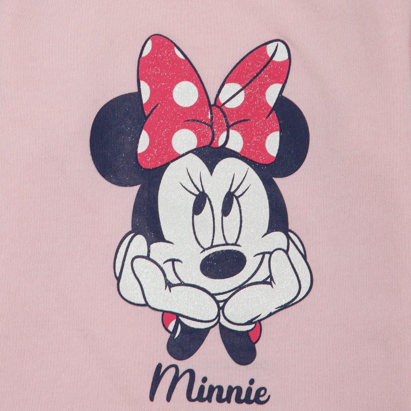 Bodycare Minnie & Friends Girls Night Suit - Soft Pink