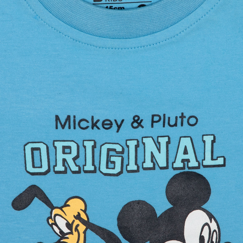 Bodycare Mickey & Friends Boys Set - Baby Blue