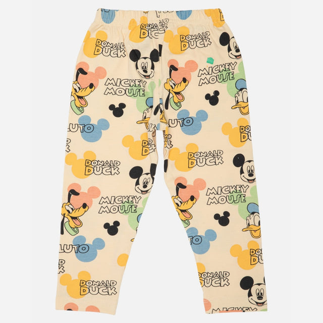 Baby Boys Mickey & Friends Night Suit Round Neck Full Sleeves - Bodycare