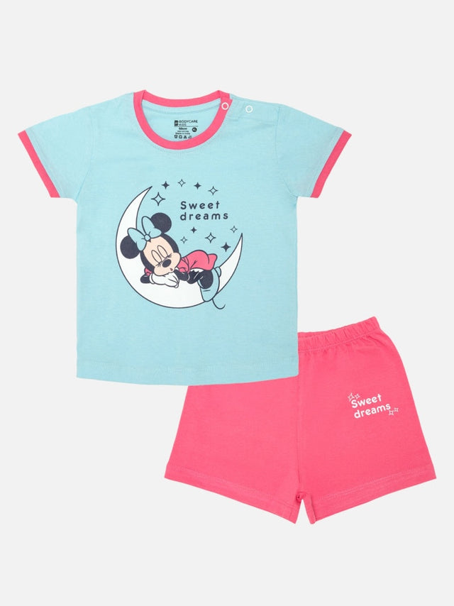 Girls Minnie & Friends 100% Cotton Set - Bodycare