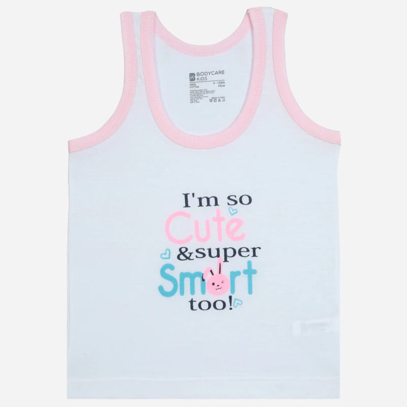 Bodycare Boys Vest Round Neck Sleeveless Solid Pack Of 3