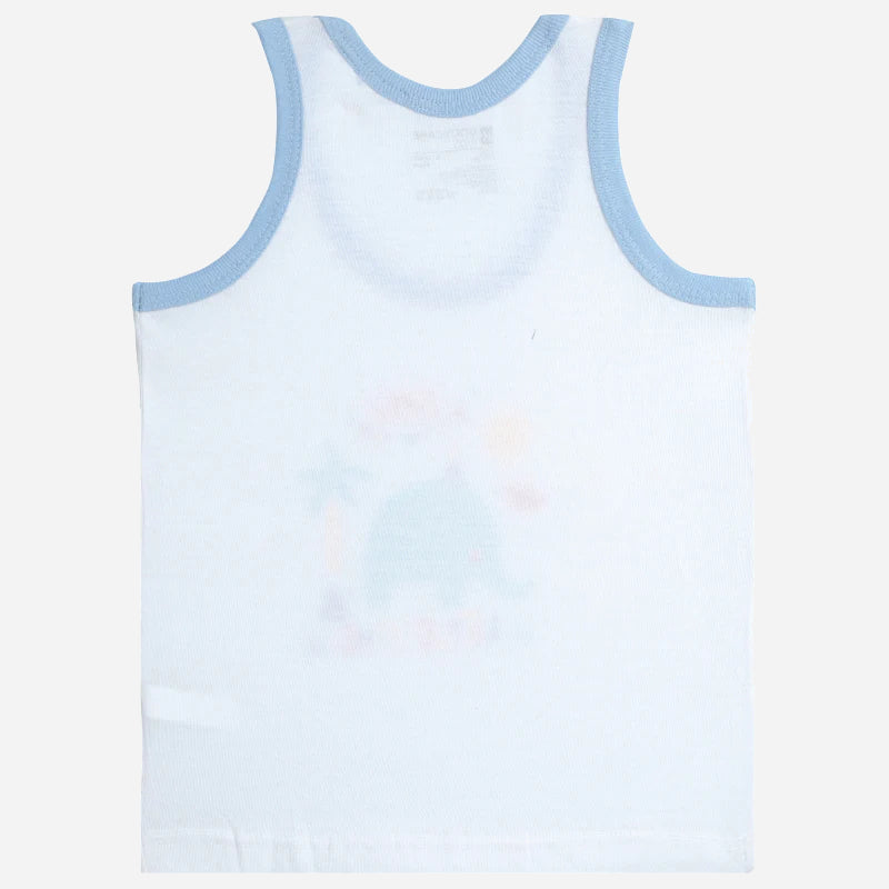 Baby Boys Vest Round Neck Sleeveless Pack of 6