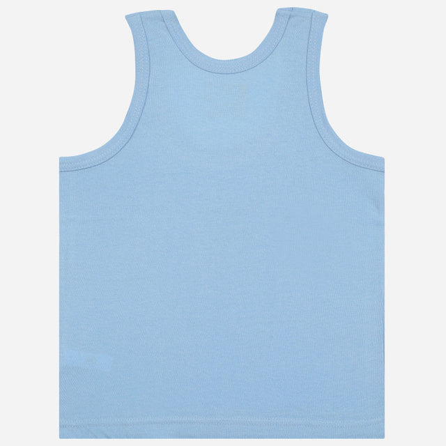 Baby Boys Vest Round Neck Sleeveless Pack of 3 - Bodycare