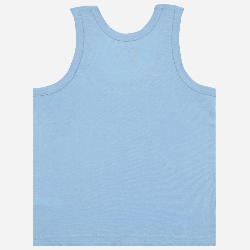 Baby Boys Vest Round Neck Sleeveless Pack of 3