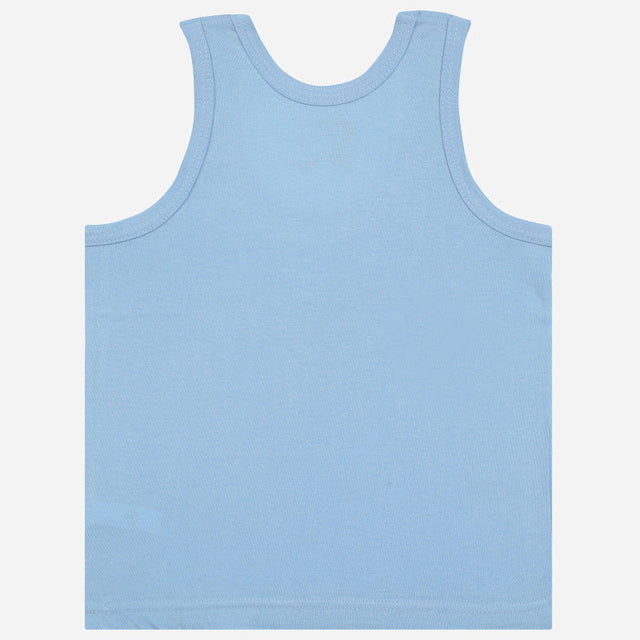 Baby Boys Vest Round Neck Sleeveless Pack of 6 - Bodycare
