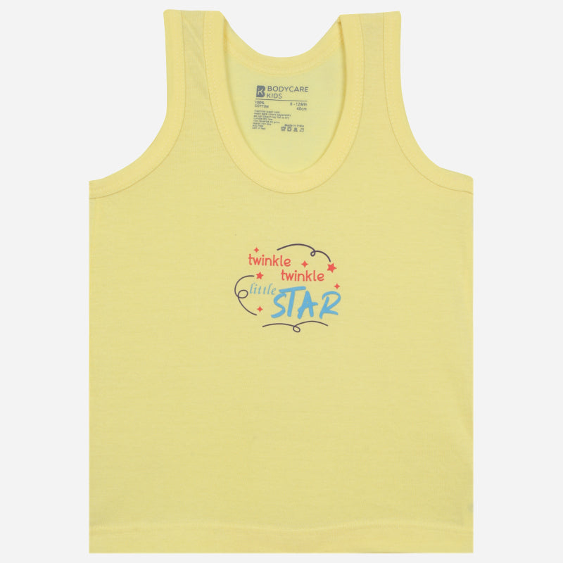 Baby Boys Vest Round Neck Sleeveless Pack of 6