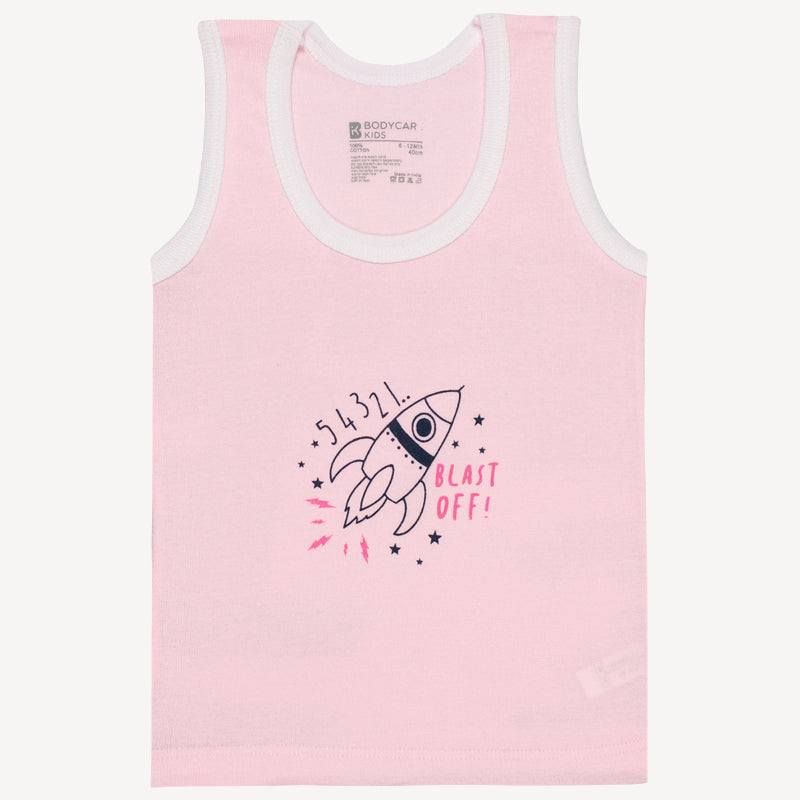 Baby Boys Vest Round Neck Sleeveless Pack of 3