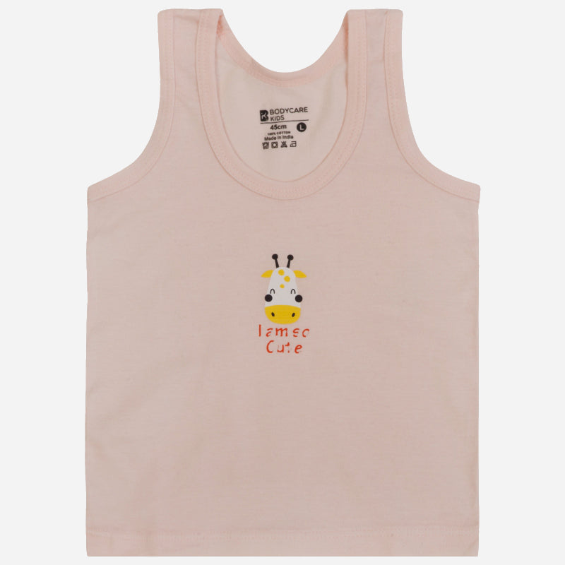 Baby Boys Cotton Vest Round Neck Sleeveless Pack of 5 - Bodycare