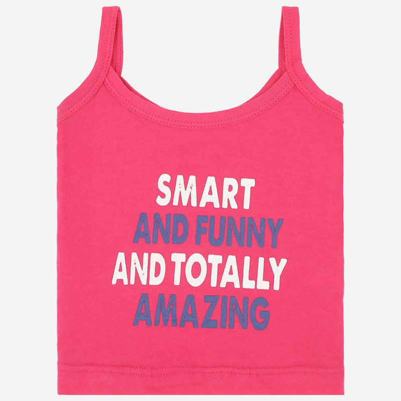 Baby Girls Vest Dori Neck Sleeveless Pack of 6