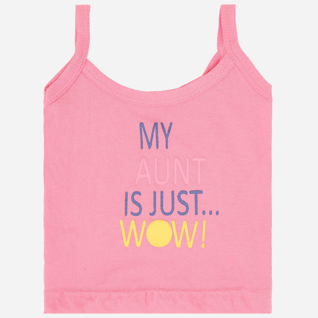 Baby Girls Vest Dori Neck Sleeveless Pack of 6 - Bodycare