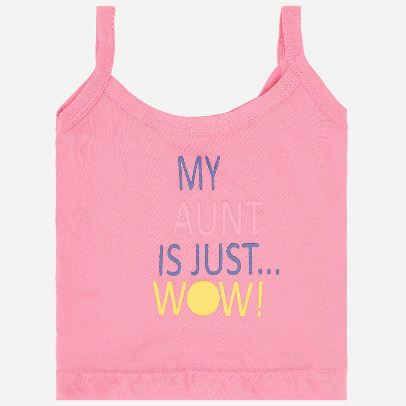 Baby Girls Vest Dori Neck Sleeveless Pack of 6