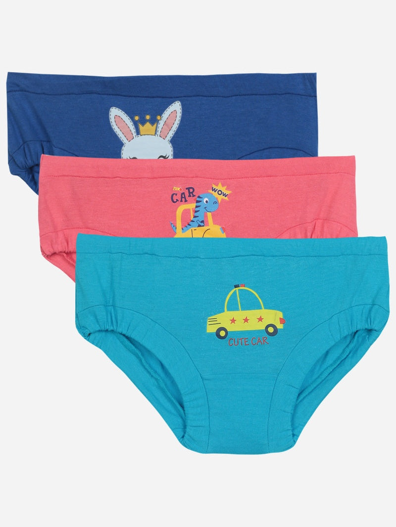 Bodycare Girls Panty Solid Pack Of 3