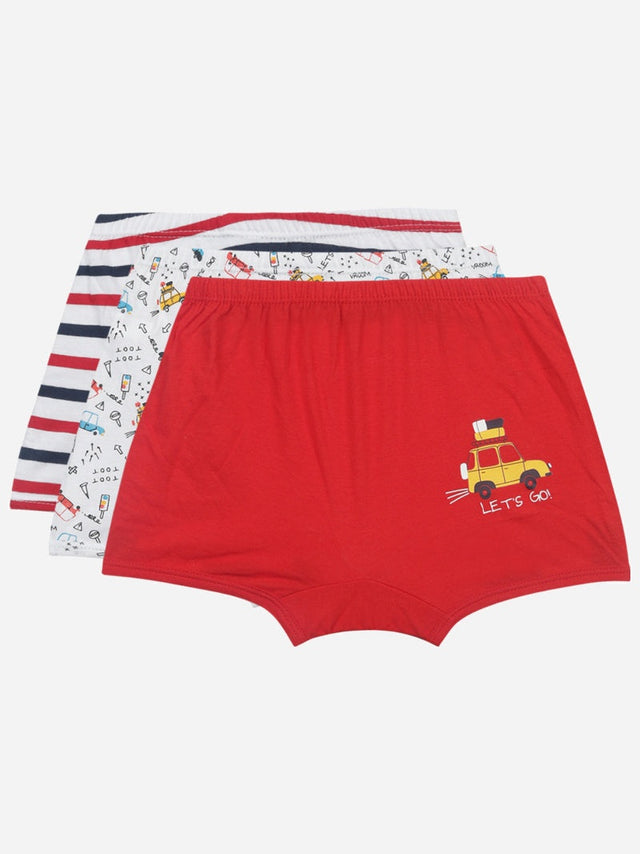 Baby Boys 100% Cotton Shorts Pack of 3 - Bodycare